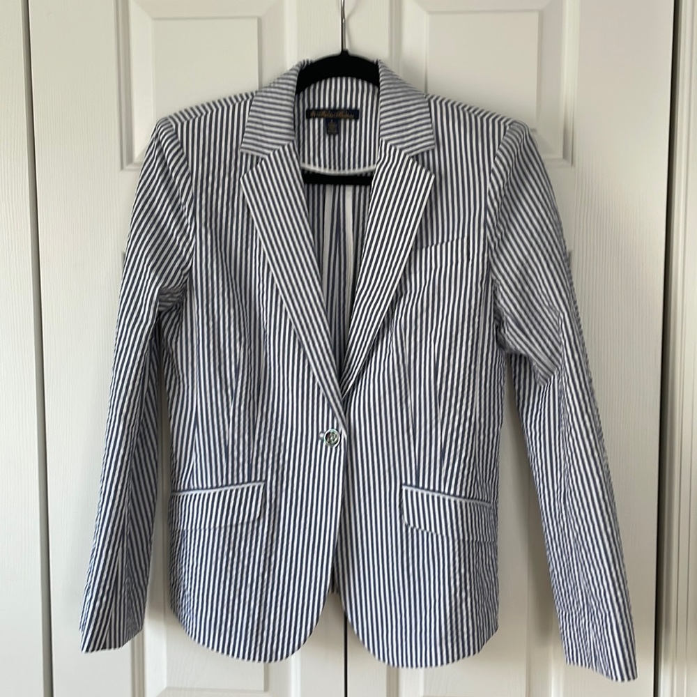 Seersucker Brooks Brothers Blazer